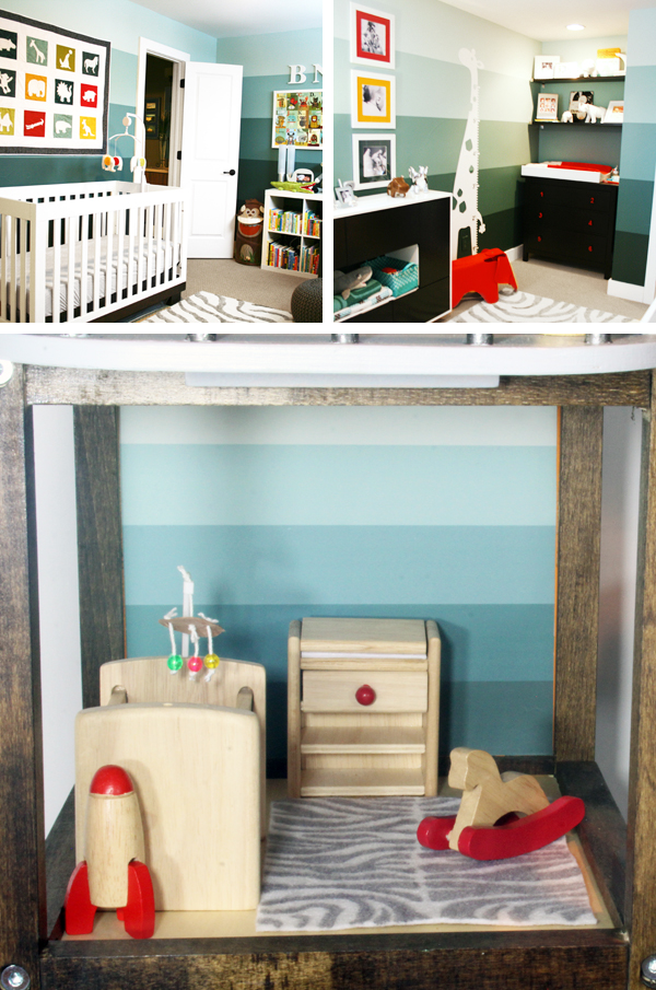 DIY Dollhouse Makeover Blue i Style Creating an Organized & Pretty