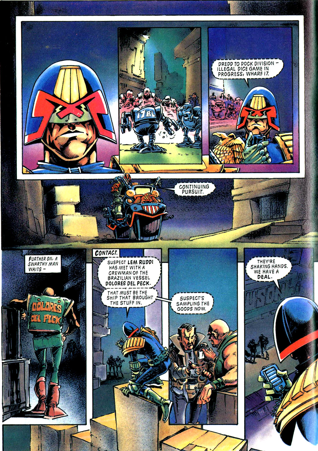 Read online Judge Dredd: The Complete Case Files comic -  Issue # TPB 9 (Part 1) - 137