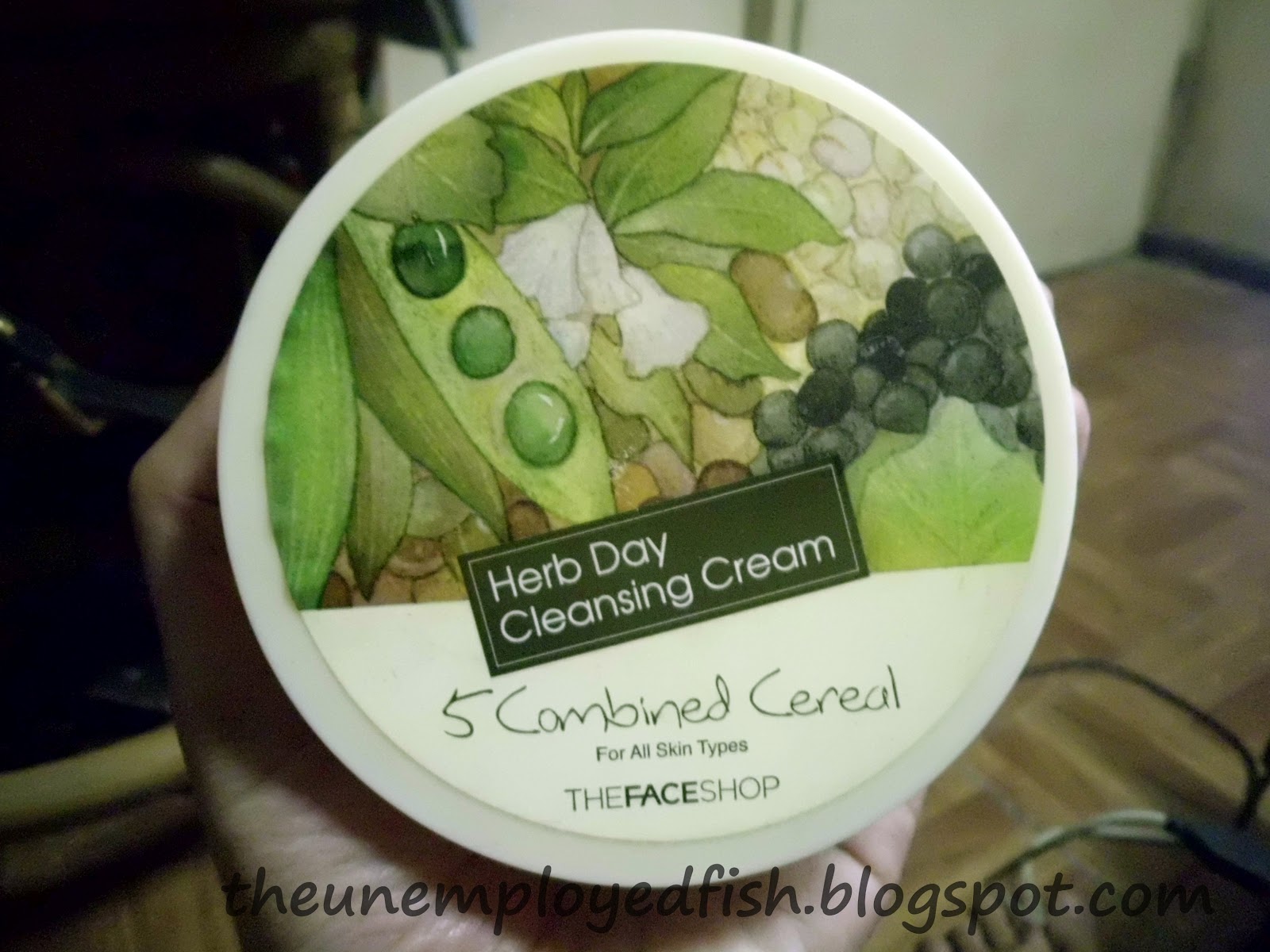 The Unemployed Fish REVIEW The Face Shop's Herb Day Cleansing Cream