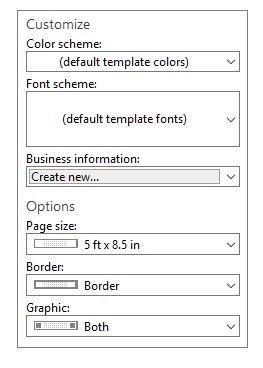 Cara Membuat dan Mencetak Banner, Poster, dalam Microsoft Publisher