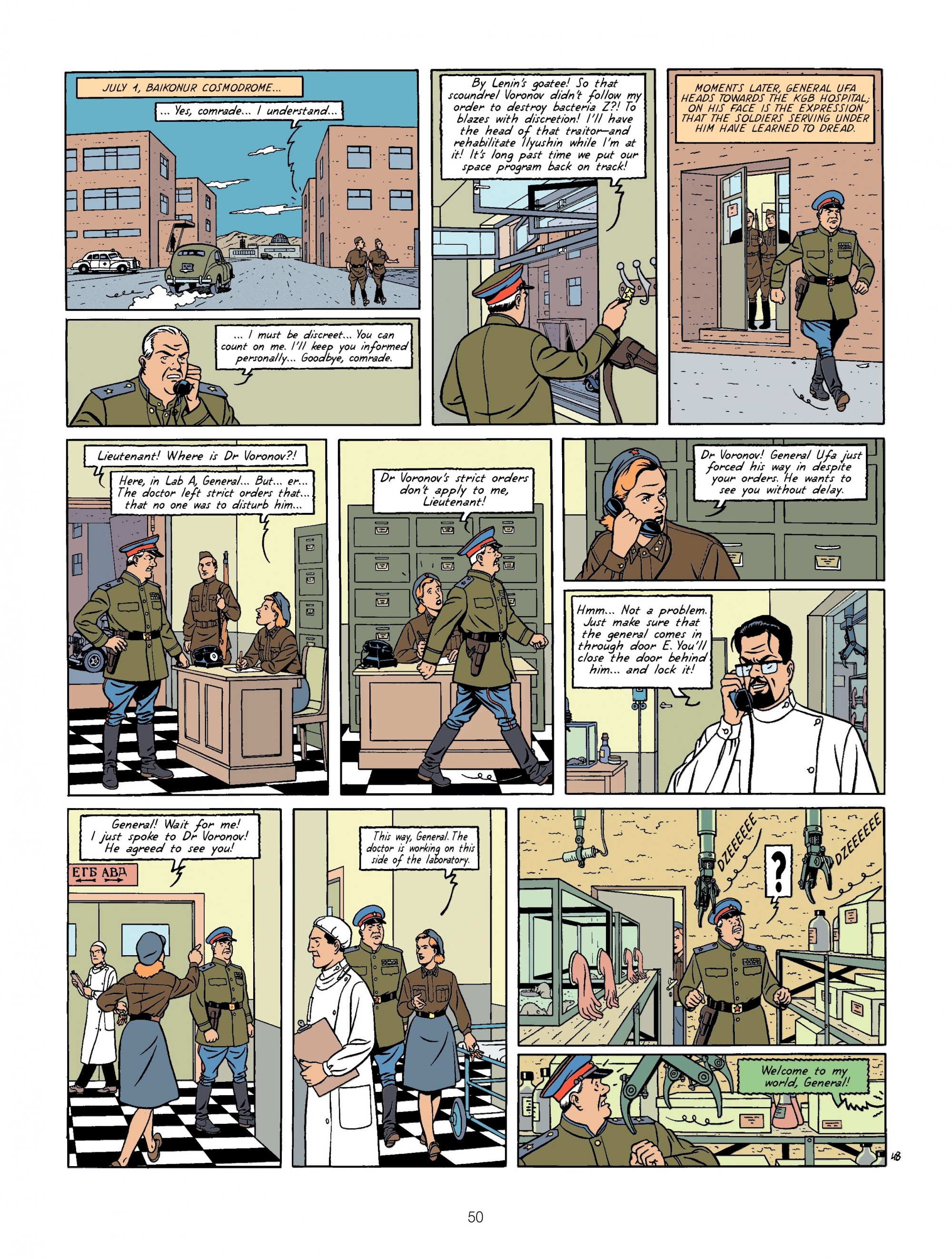 Read online Blake & Mortimer comic -  Issue #8 - 50