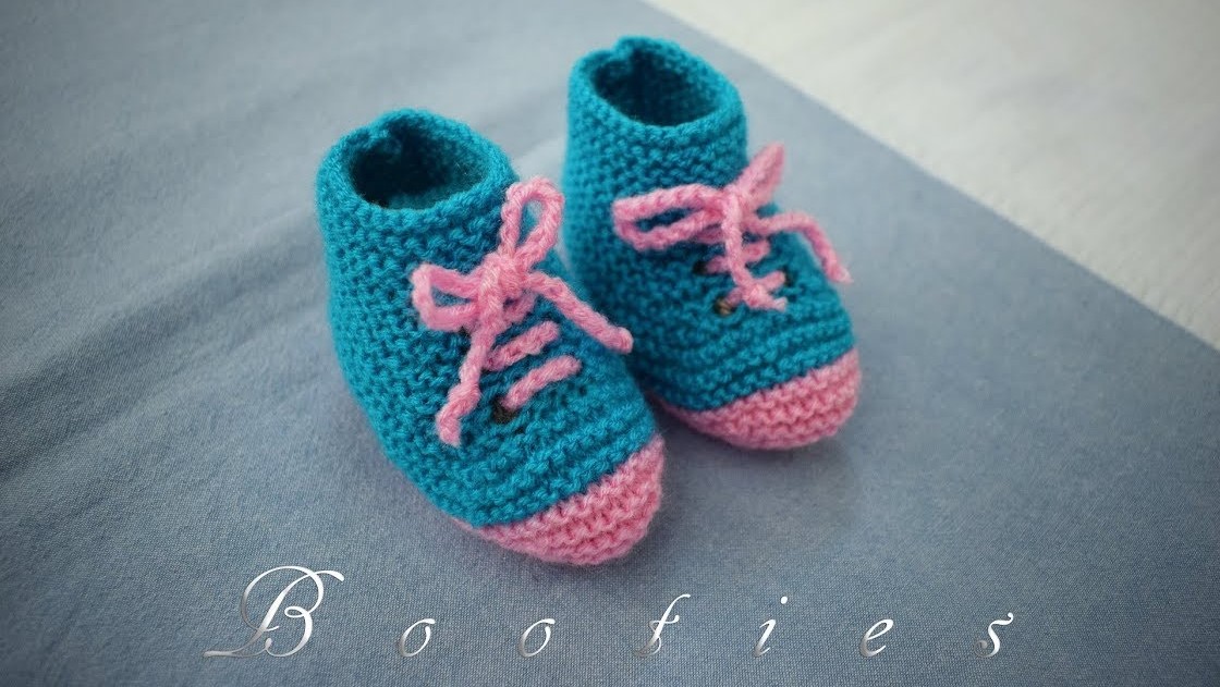 Kiran the knitter baby booties Clearance
