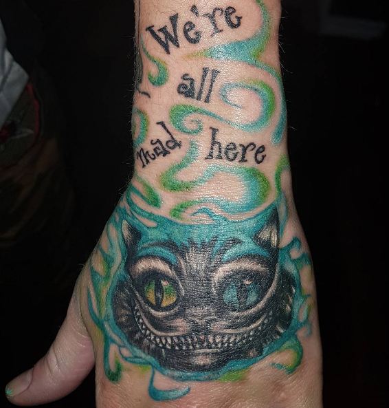 Alice In Wonderland Tattoos Alice In Wonderland Tattoos