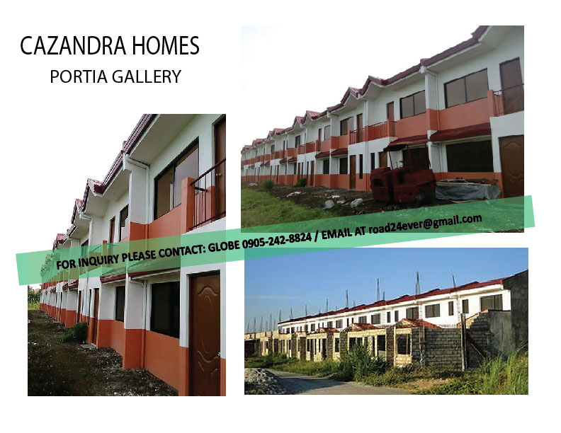 ROAD24EVER CAZANDRA HOMES PORTIA UNITS