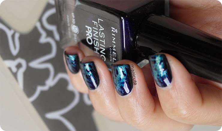 animal print manicura leopardo tutorial