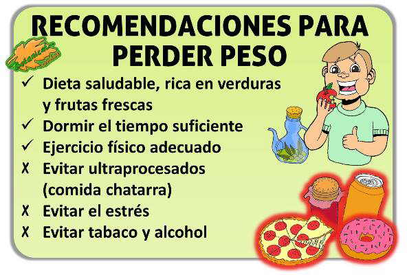 Dieta para bajar de peso saludablemente revista