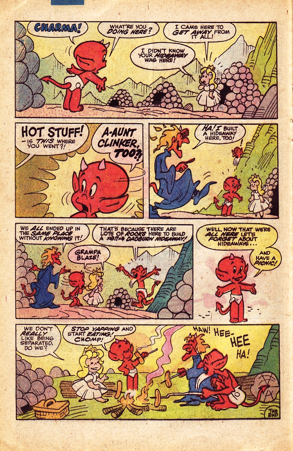 Read online Hot Stuff, the Little Devil comic -  Issue #153 - 16