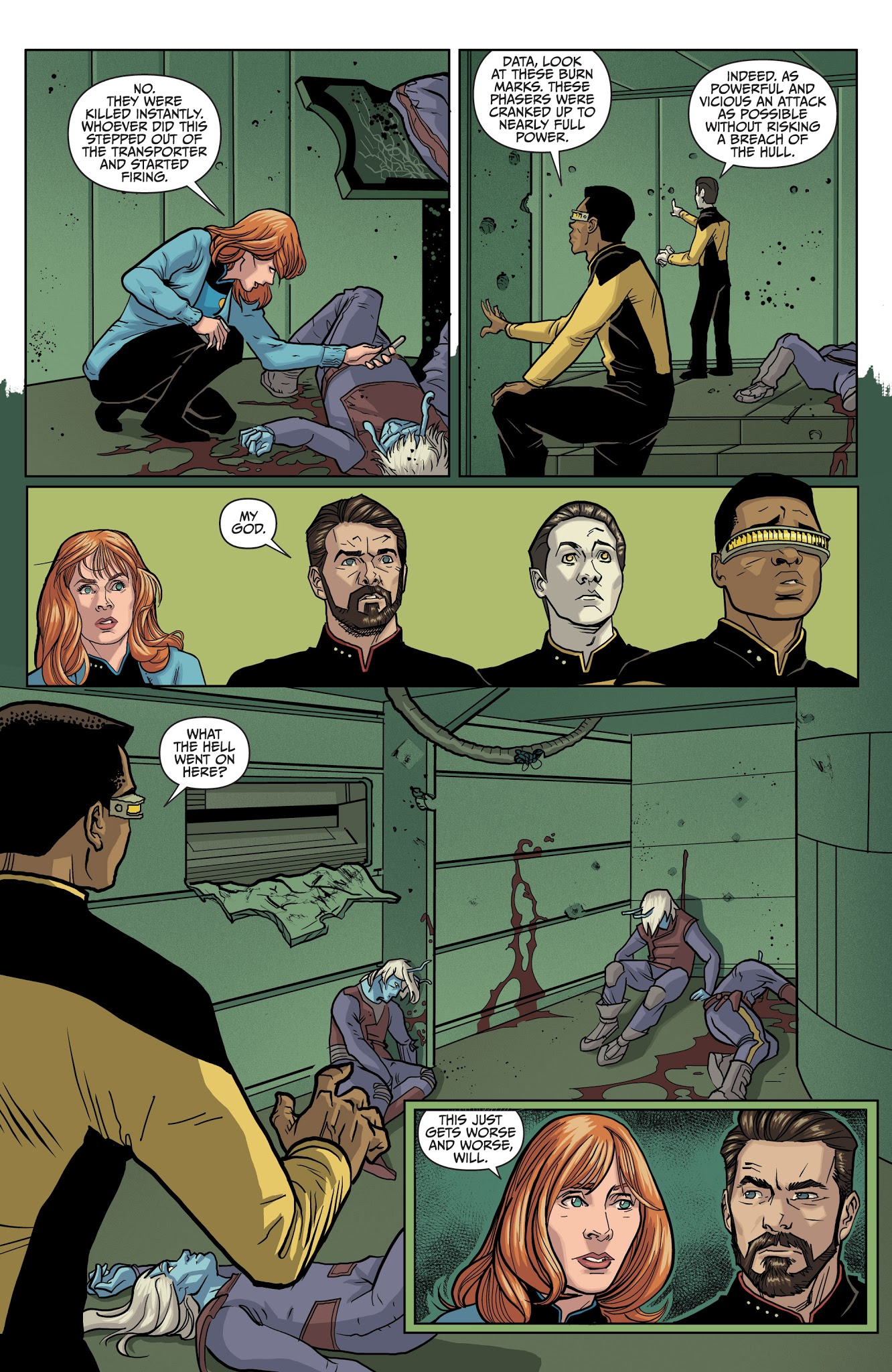 Read online Star Trek: The Next Generation: Through the Mirror comic -  Issue #2 - 7