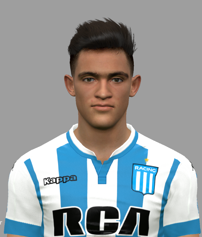 Gilapesku Pes2017 Face Lautaro Martinez Racing Club By Danielvalencia