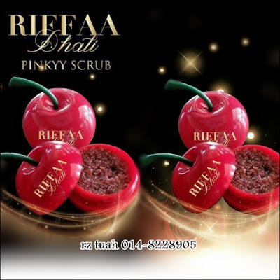 riffaa pinky lip scrub