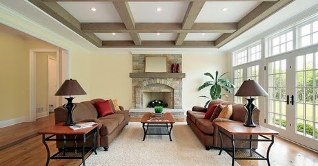 Decorative Ceiling Beams Wood, Wood Beam Ceiling Living Room Design