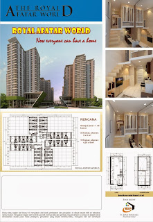 Desain Penampakan Gedung Apartemen Royal Afatar Surabaya ...
