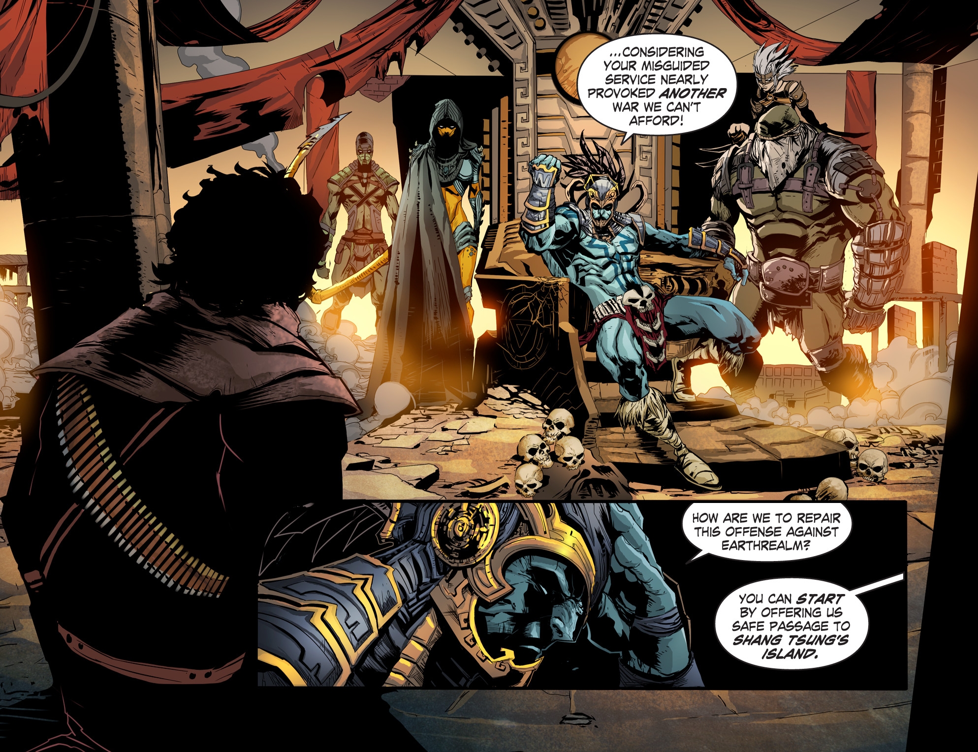 Read online Mortal Kombat X [I] comic -  Issue #13 - 5