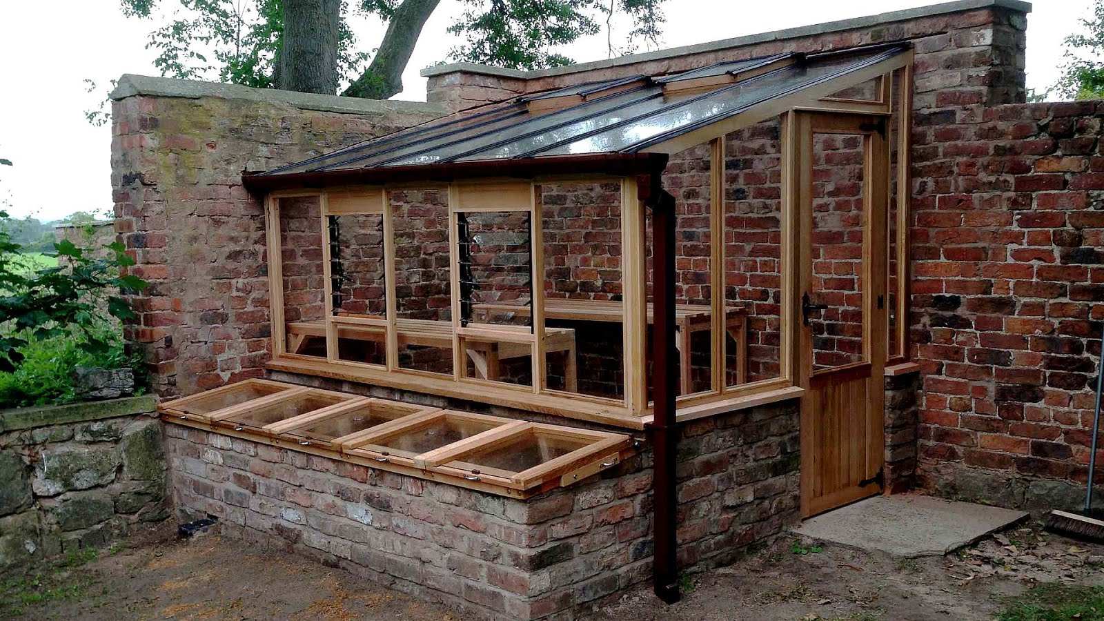 Glass Lean To Greenhouse Lean Choices