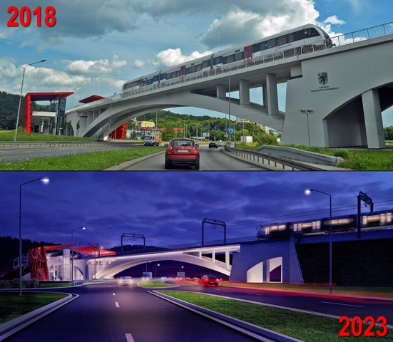 Little And Big News Elektryfikacja Linii Pkm I Nowy Przystanek