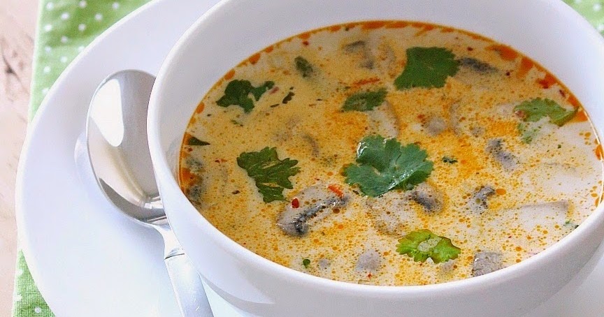 Food Wanderings : Spicy Thai Coconut Soup