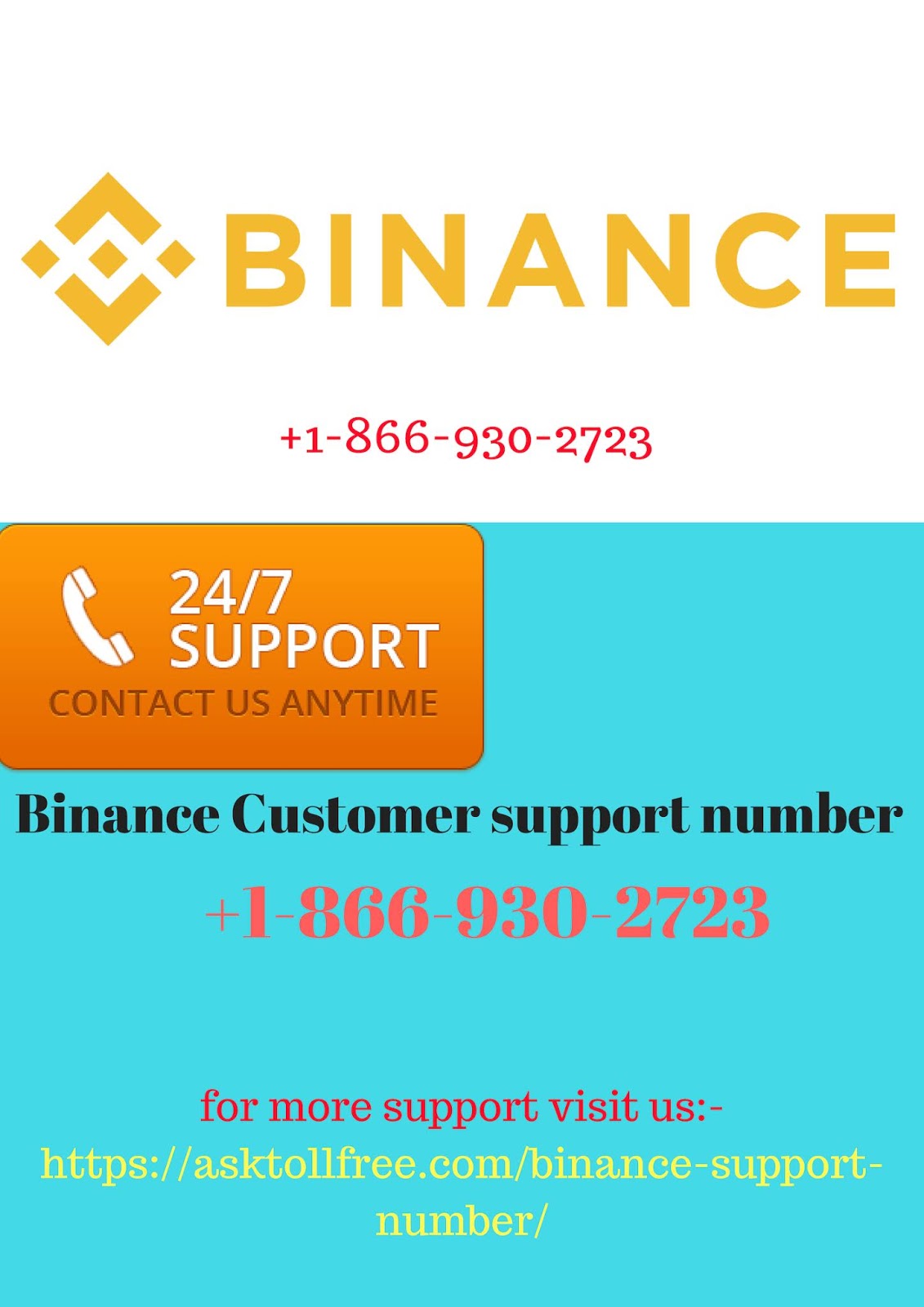 binance customer support twitter