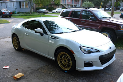 Subaru BRZ Enkei RPF1 17x8 with Dunlop Star Spec 255/40/17