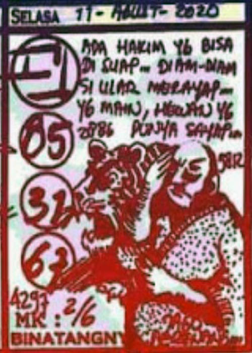 Prediksi Syair Hk 11 Agustus 2020 Hari Ini Pangkalantoto