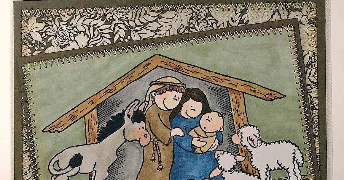 High Hopes Stamps Precious Nativity