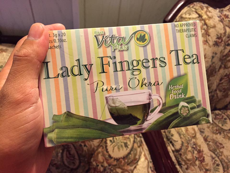 First Vita Plus English Lady Finger Tea to Help Fight Diabetes