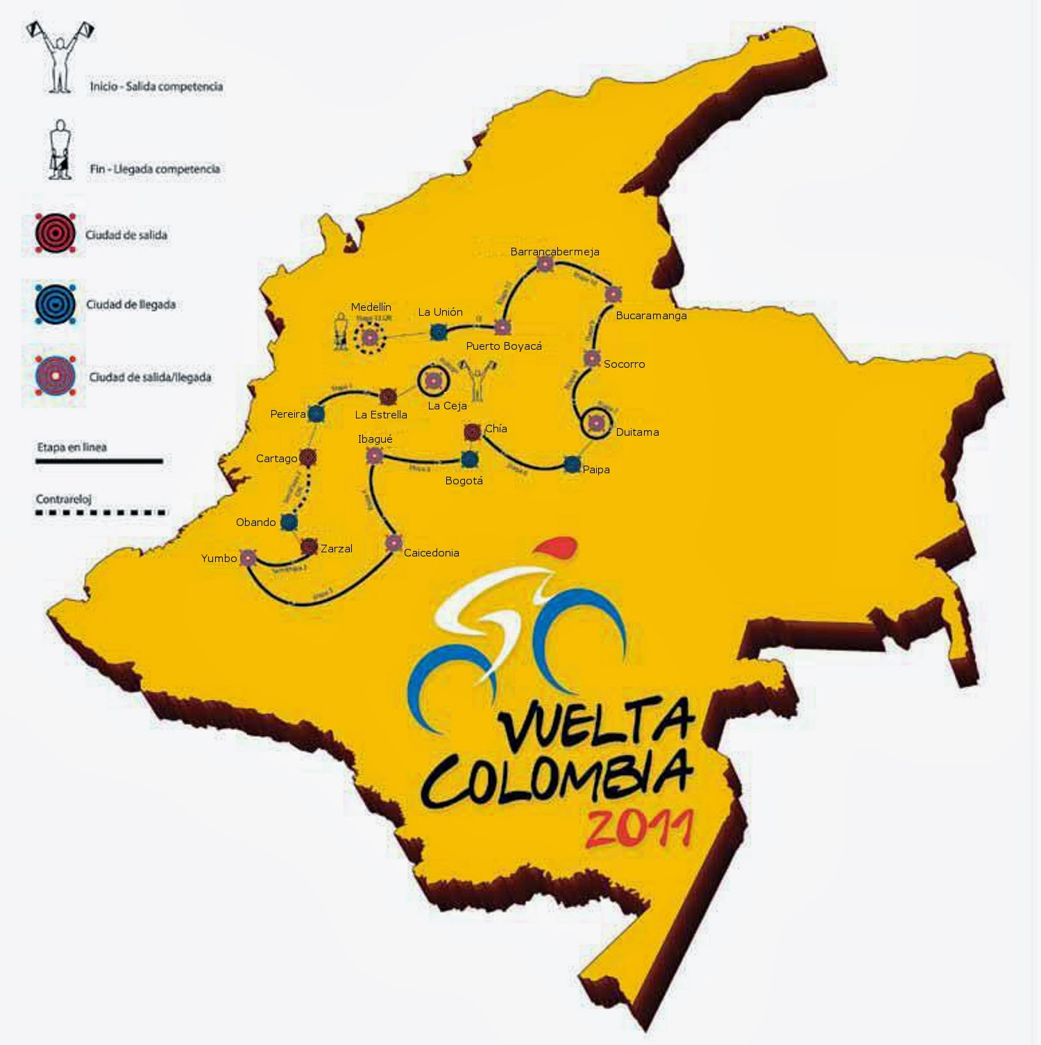 CICLISMO ES PASIÓN: MAPA GEOGRAFICO