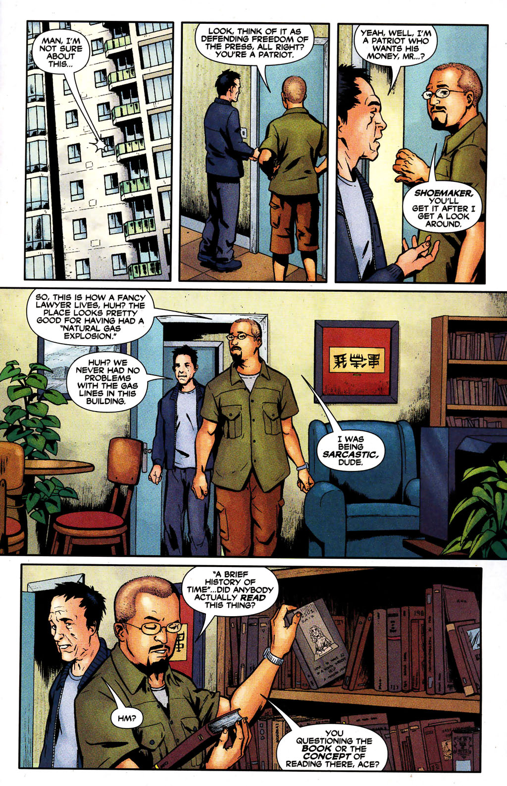Read online Manhunter (2004) comic -  Issue #7 - 8