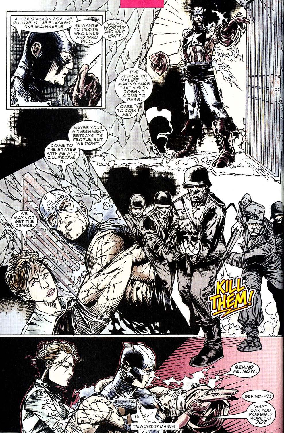 Read online Captain America (1998) comic -  Issue # Annual 2001 - 42