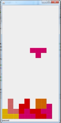 Gambar Membuat Game Tetris dengan Java