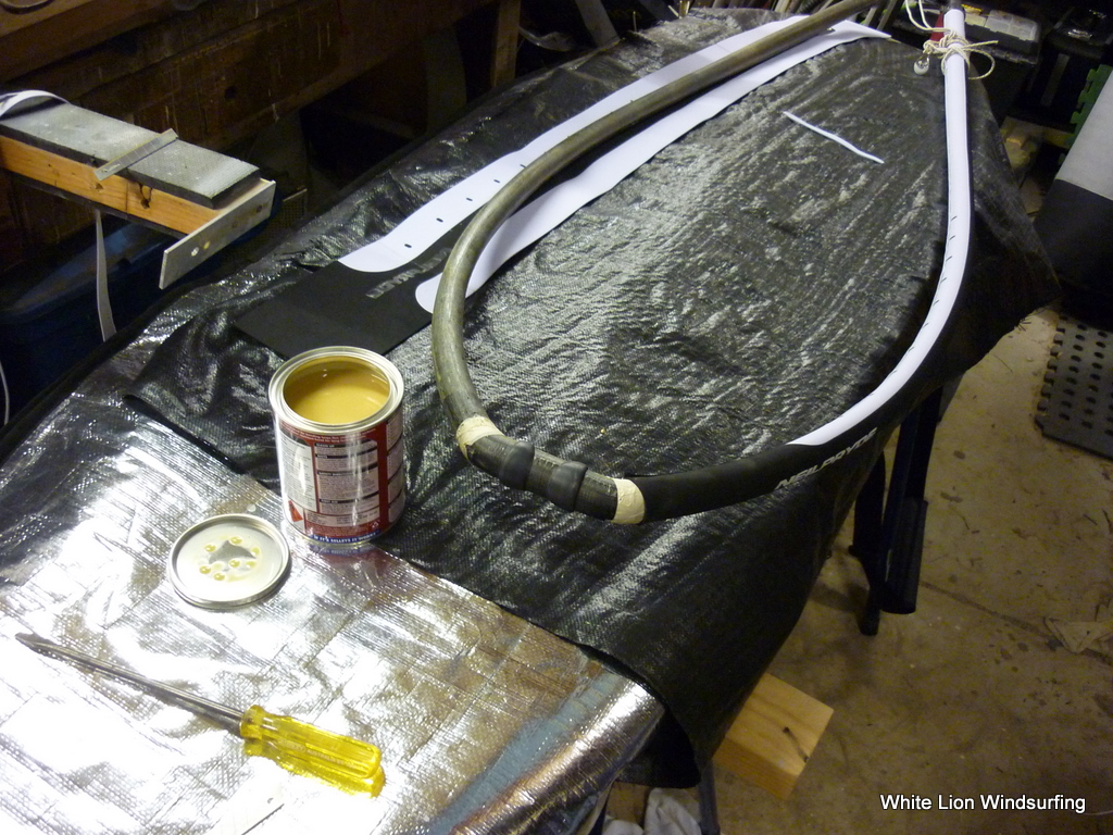 Whitelion Windsurfing DIY Windsurf Boom Regrip