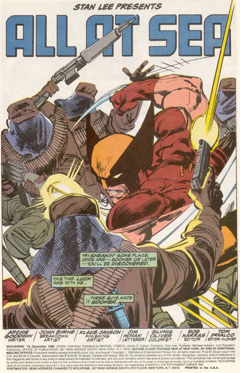 Wolverine (1988) Issue #18 #19 - English 2