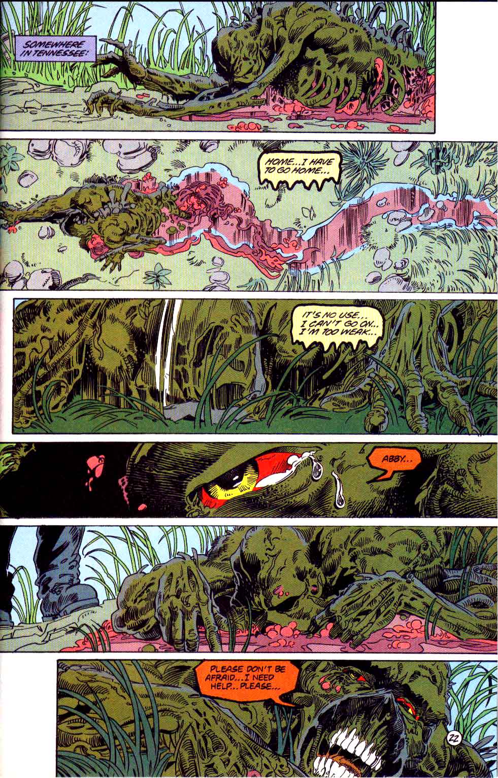 Swamp Thing (1982) Issue #130 #138 - English 23