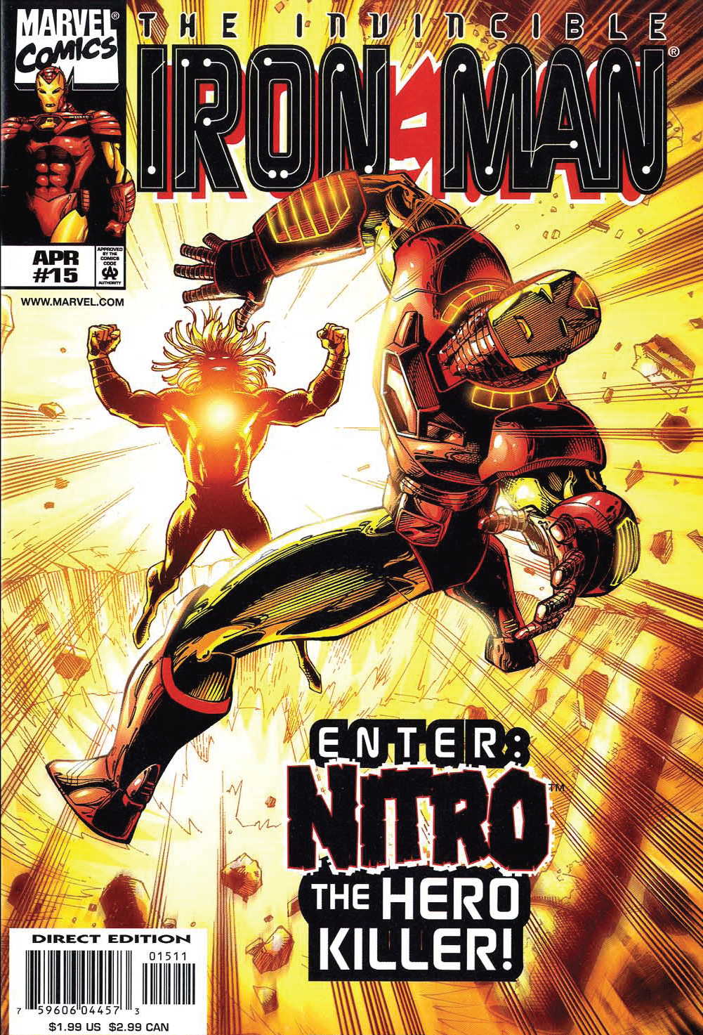 Read online Iron Man (1998) comic -  Issue #15 - 1
