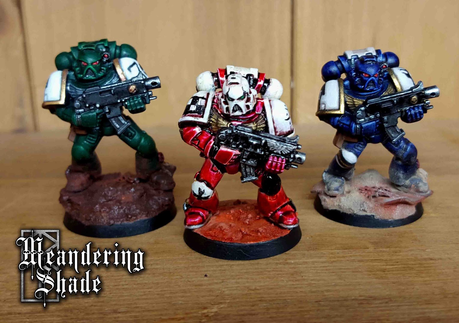 Meandering Shade Space Marine Painting Competition Completed