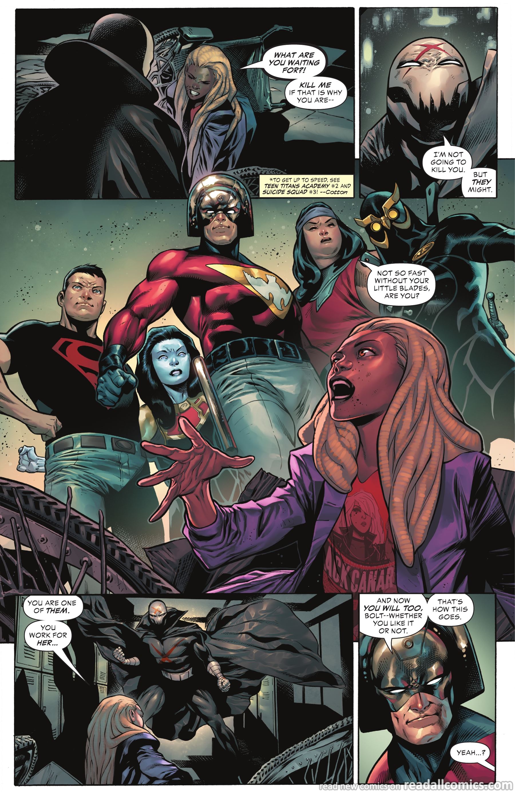 Teen Titans Academy #1 chapter 3 page 14