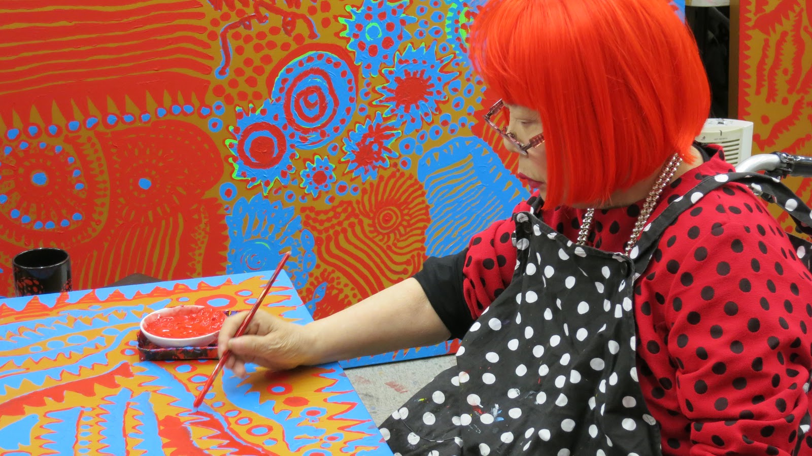 Яеи кусама картины