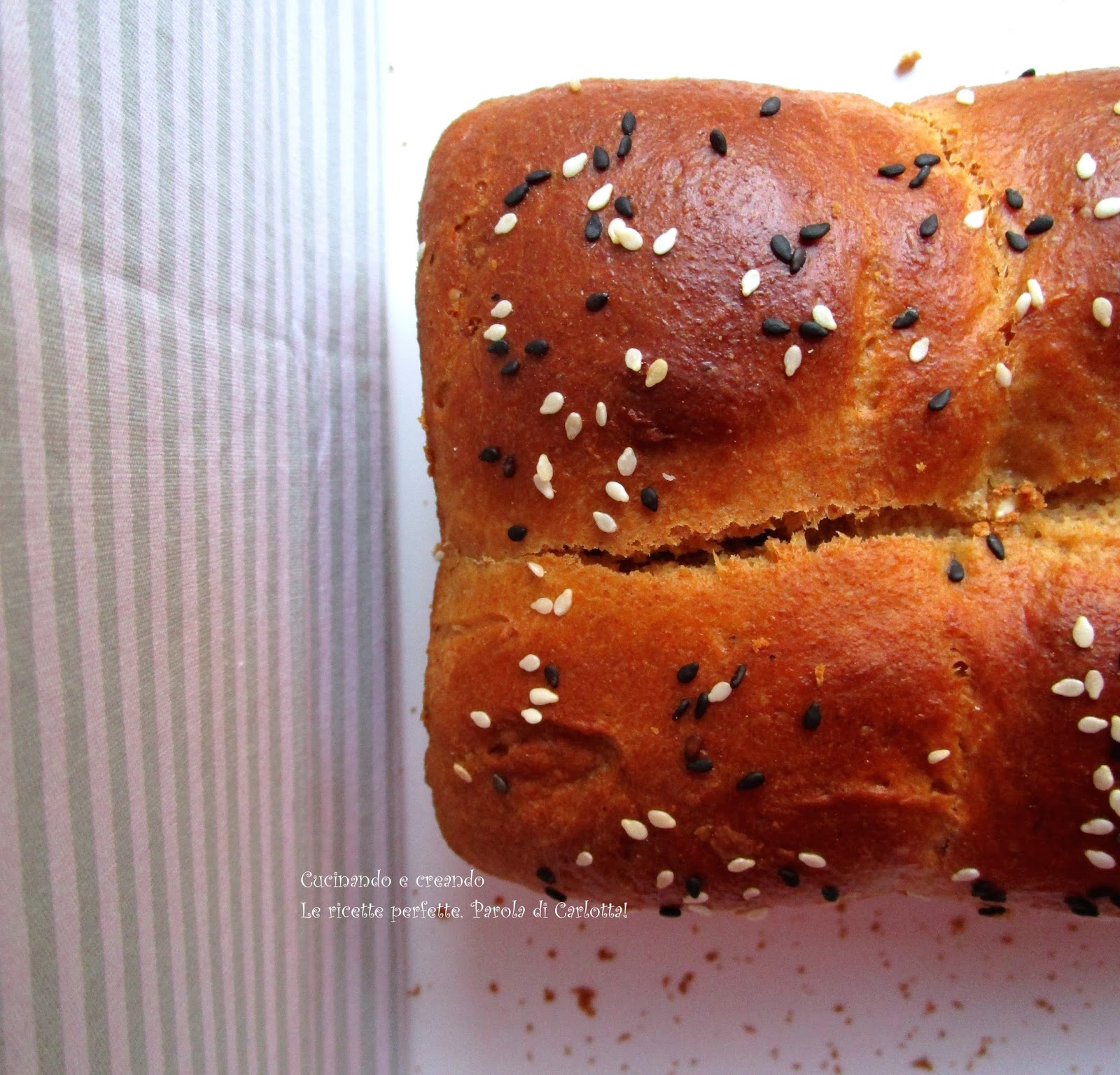 Pan brioche con farina integrale di farro! Step by step! Cucinando e
