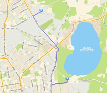 Веломаршруты екатеринбург интерактивная карта