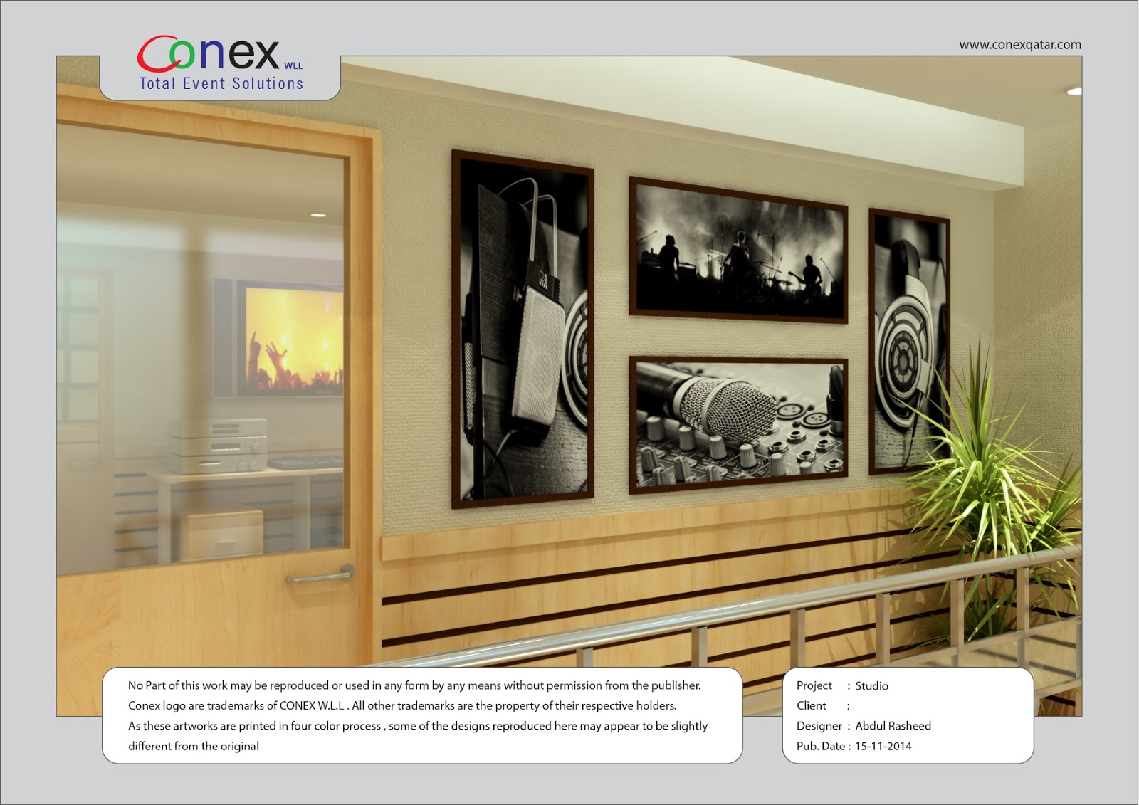 3D Designer / Visualizer Events, Exhibitions, Interiors, Exteriors