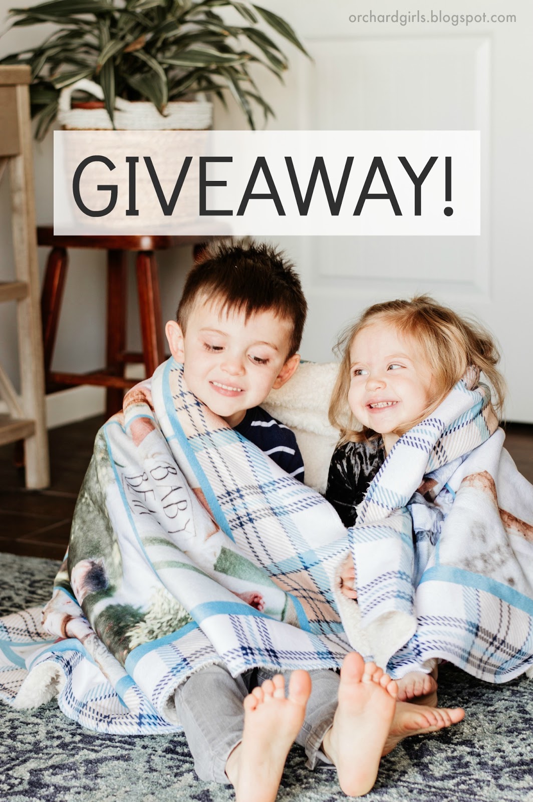 Orchard Girls Memory Collage Blanket Review + GIVEAWAY!