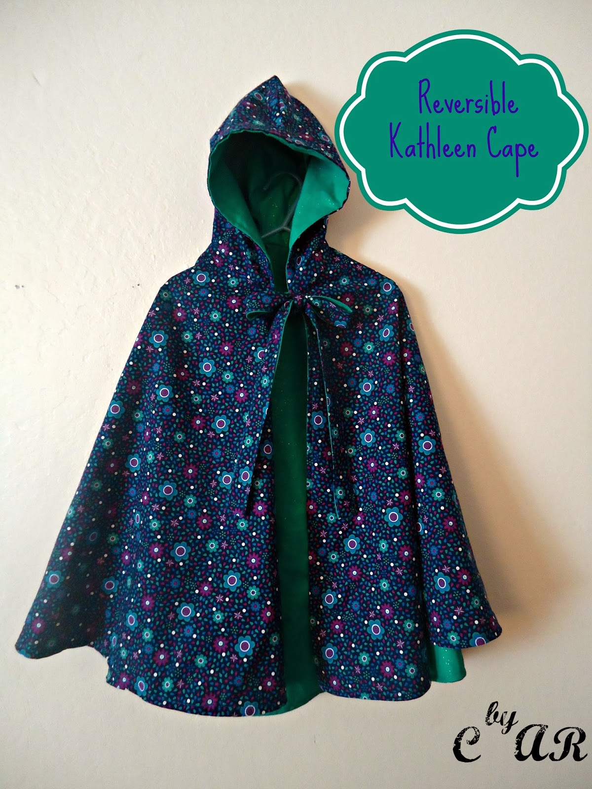 Creations by Alisha Rose: The Reversible Kathleen Cape