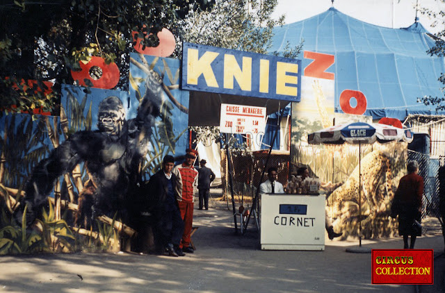 Entrée du zoo ménagerie du cirque Knie