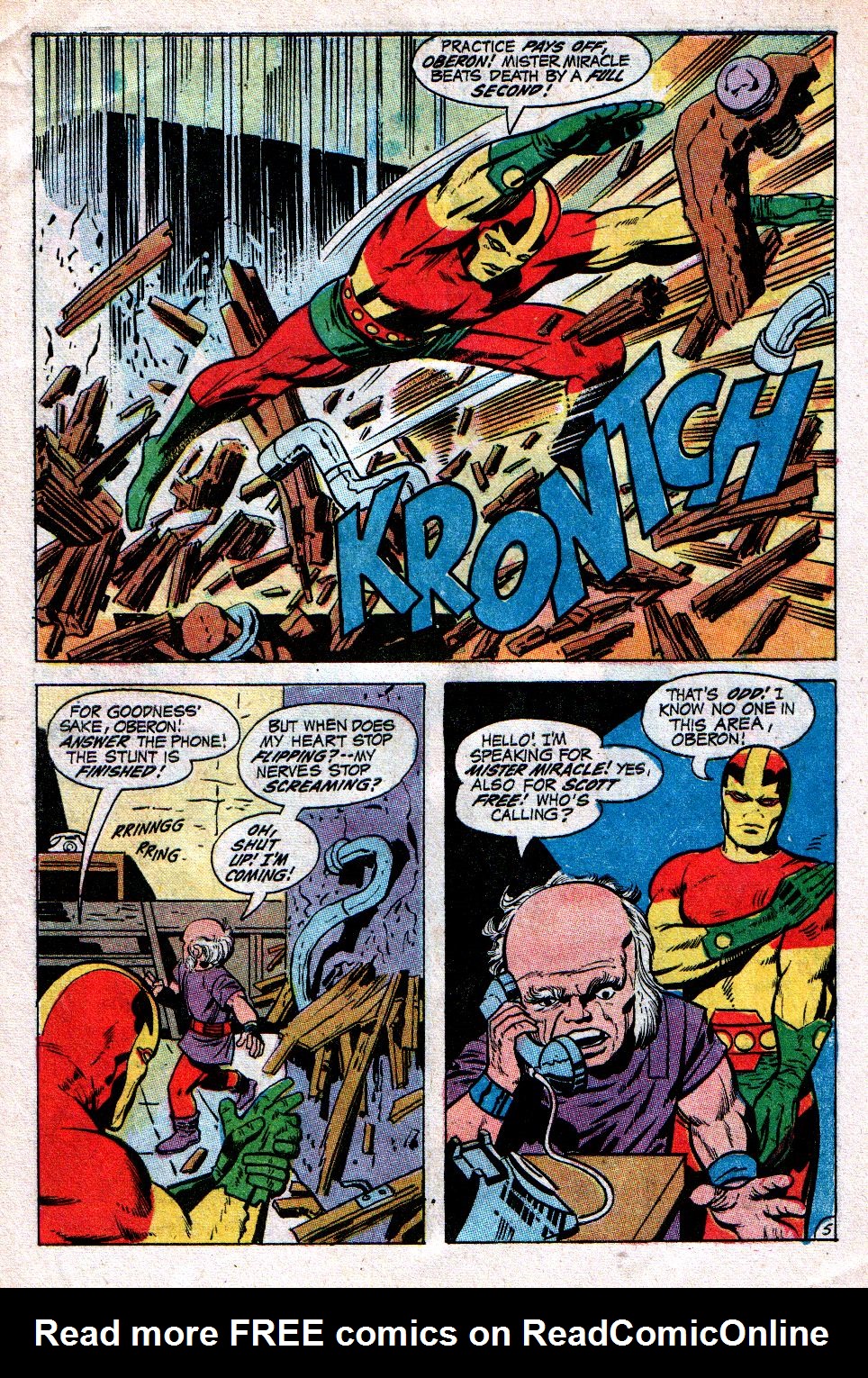 Read online Mister Miracle (1971) comic -  Issue #3 - 7