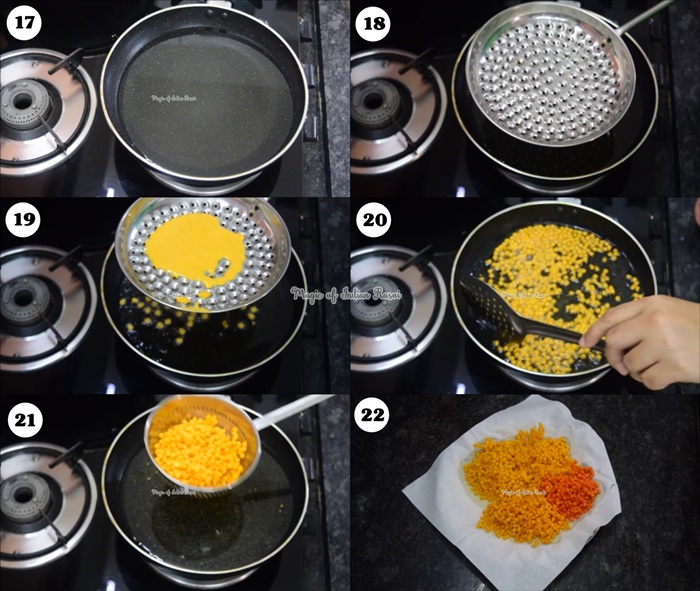 Boondi Ladoo Recipe - परफेक्ट बूंदी लड्डू रेसिपी  - Priya R - Magic of Indian Rasoi