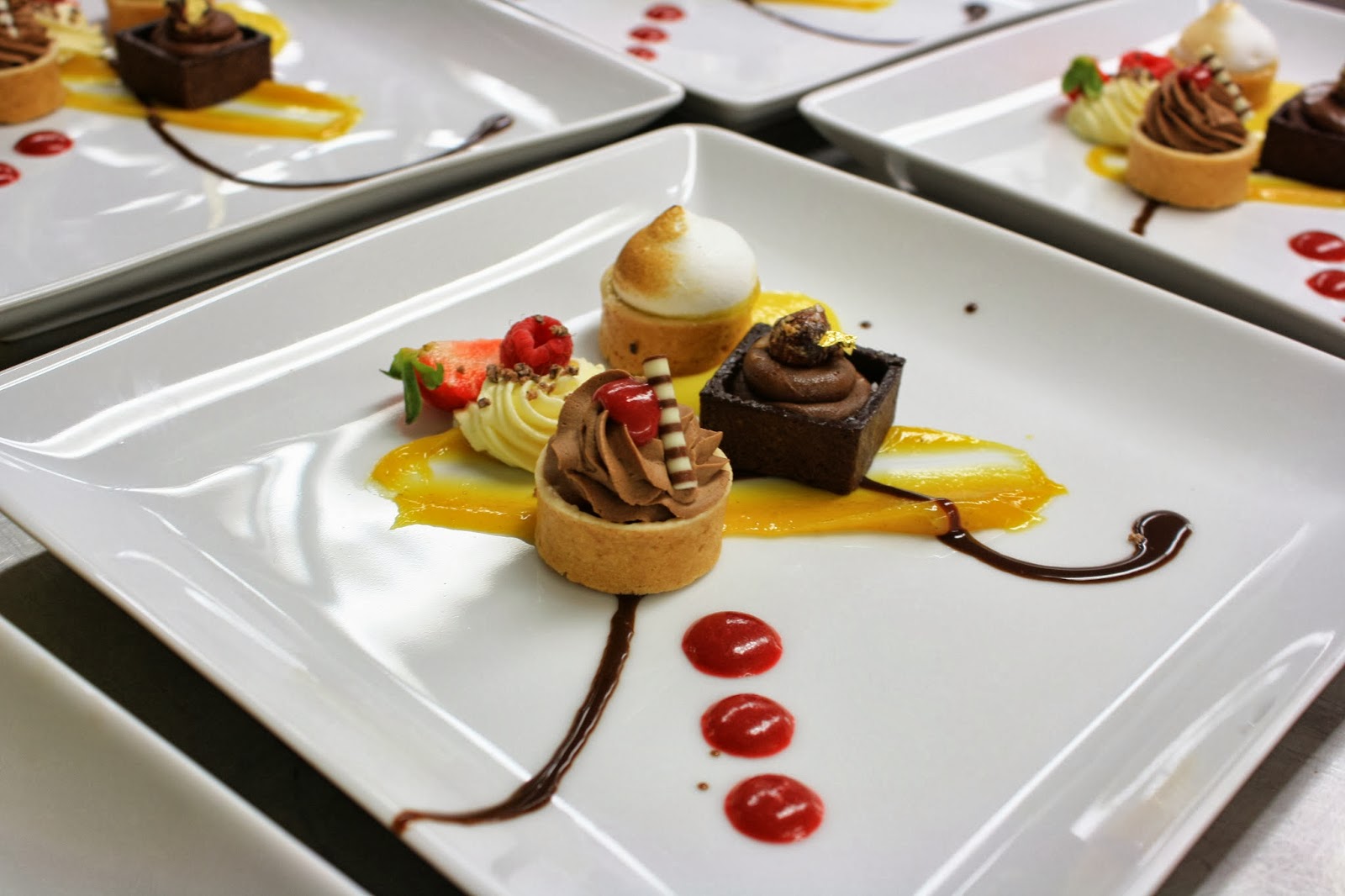 Verbena Pastries More Mister Parker's plated desserts