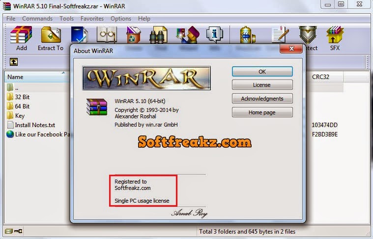 WinRAR 5.10 Final Full Version With Key