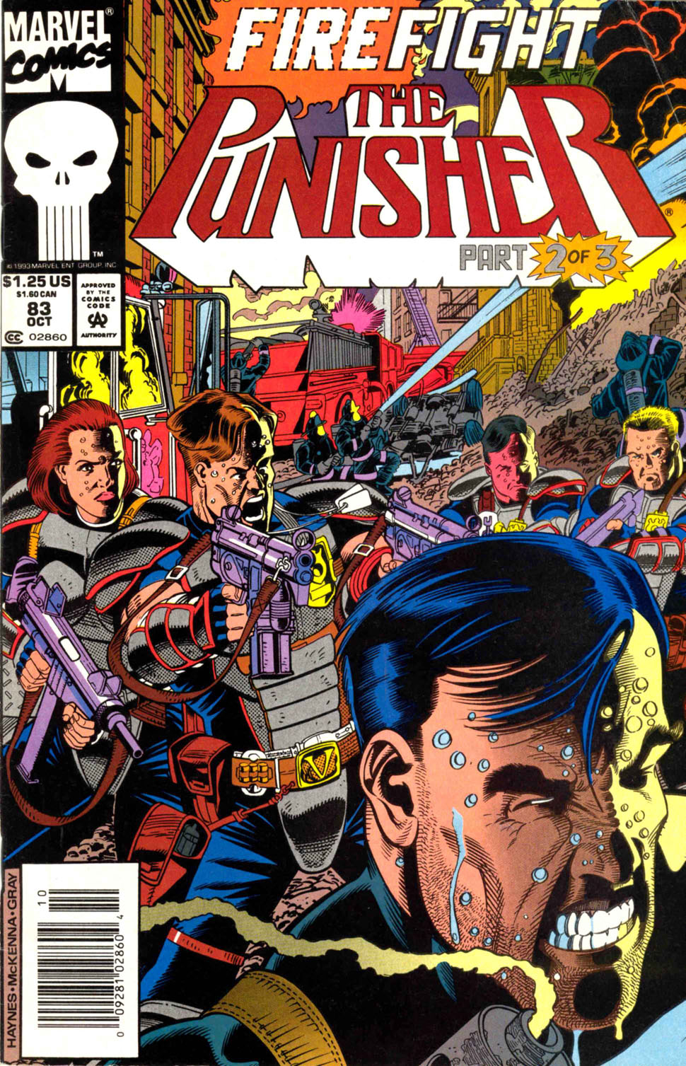 The Punisher (1987) issue 83 - Firefight #02 - Page 1