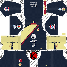 Club America 2018/19 Kit - Dream League Soccer Kits