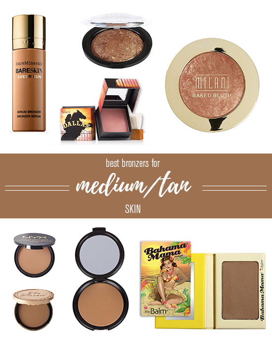 Best Bronzers for Medium/Tan Skin Floraful