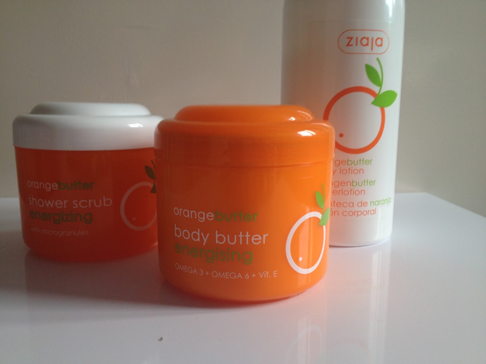 Je Suis Nikita Ziaja Orange Scrub, Body Butter & Body Lotion